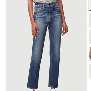 NWT Frame Le Sylvie Slender Straight Halston 27